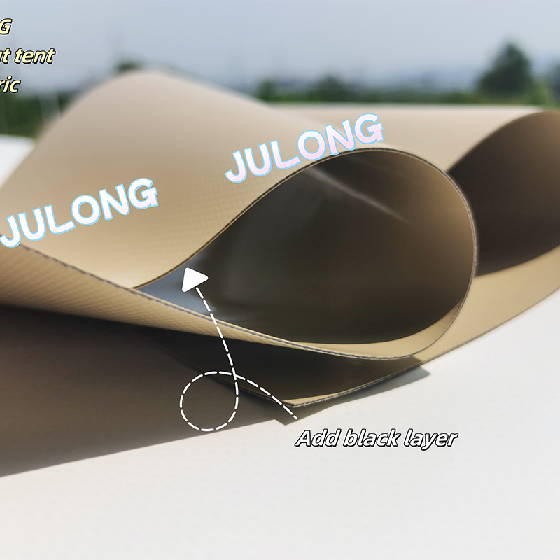 750g PVC Blockout Blockout Marquee Tent Fabric