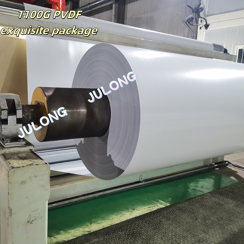 Țesătură cu membrană de tracțiune 1100g PVDF